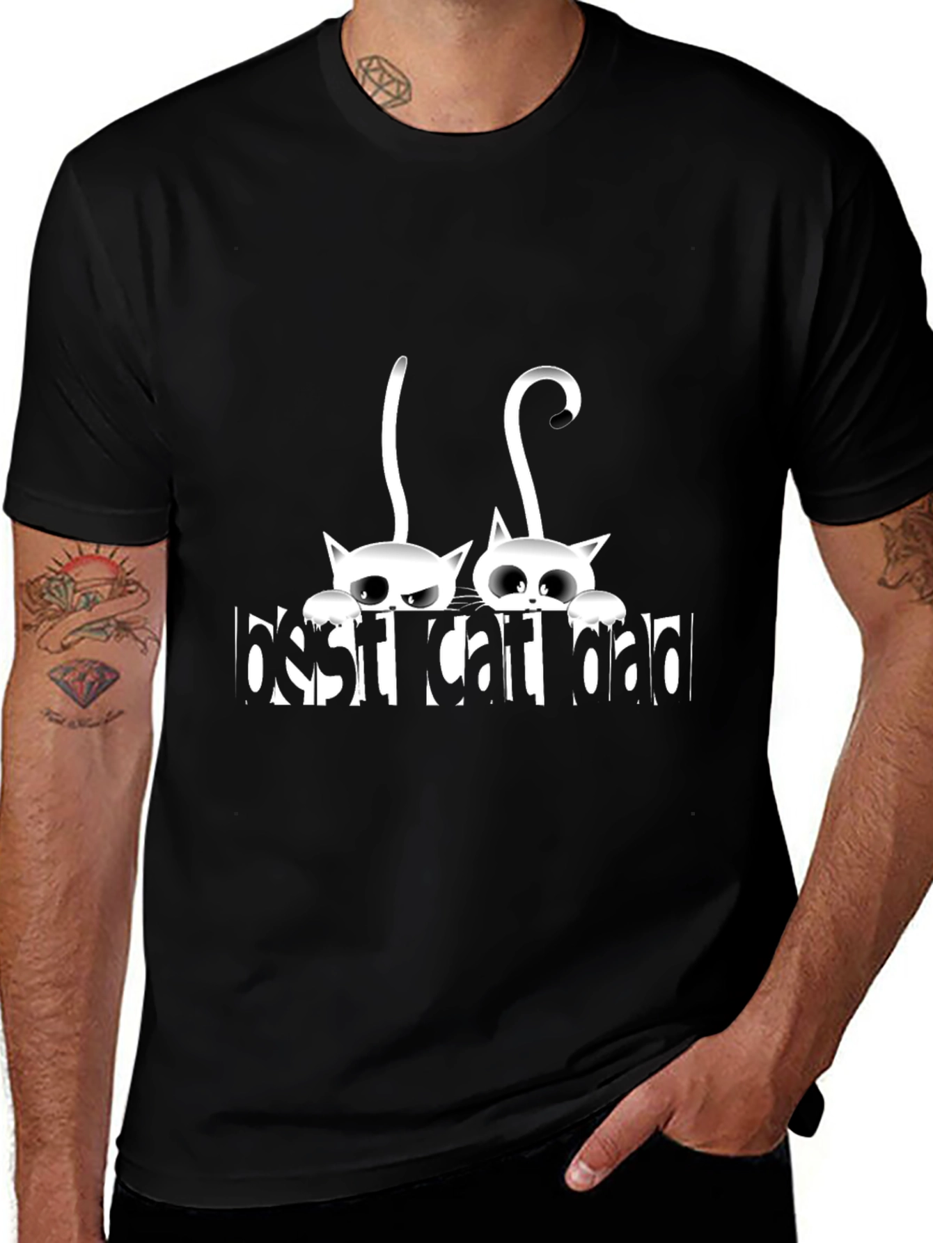 Best Cat Dad T-Shirt