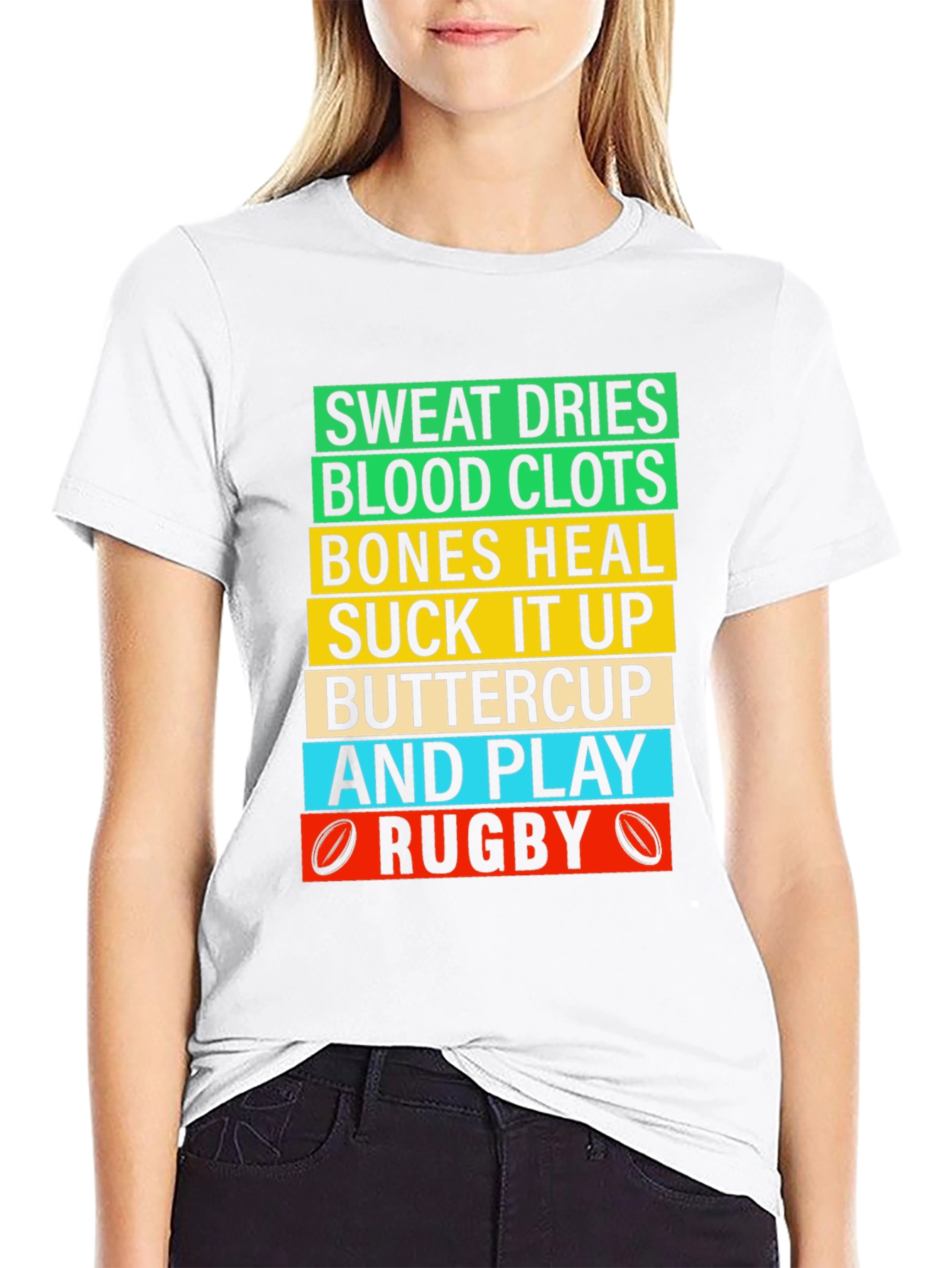 Rugby Sweat Dries Graphic T-Shirt
