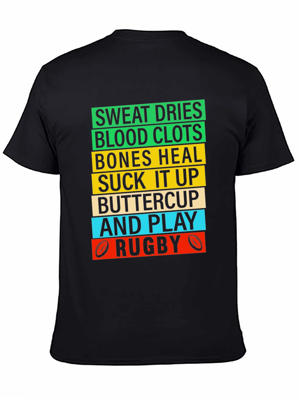 Rugby Sweat Dries Graphic T-Shirt