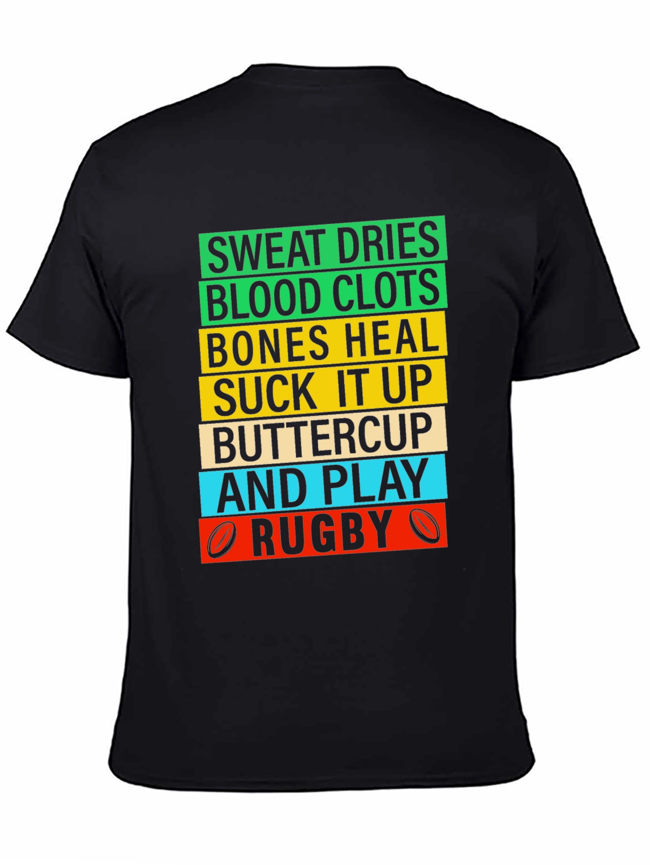 Rugby Sweat Dries Graphic T-Shirt