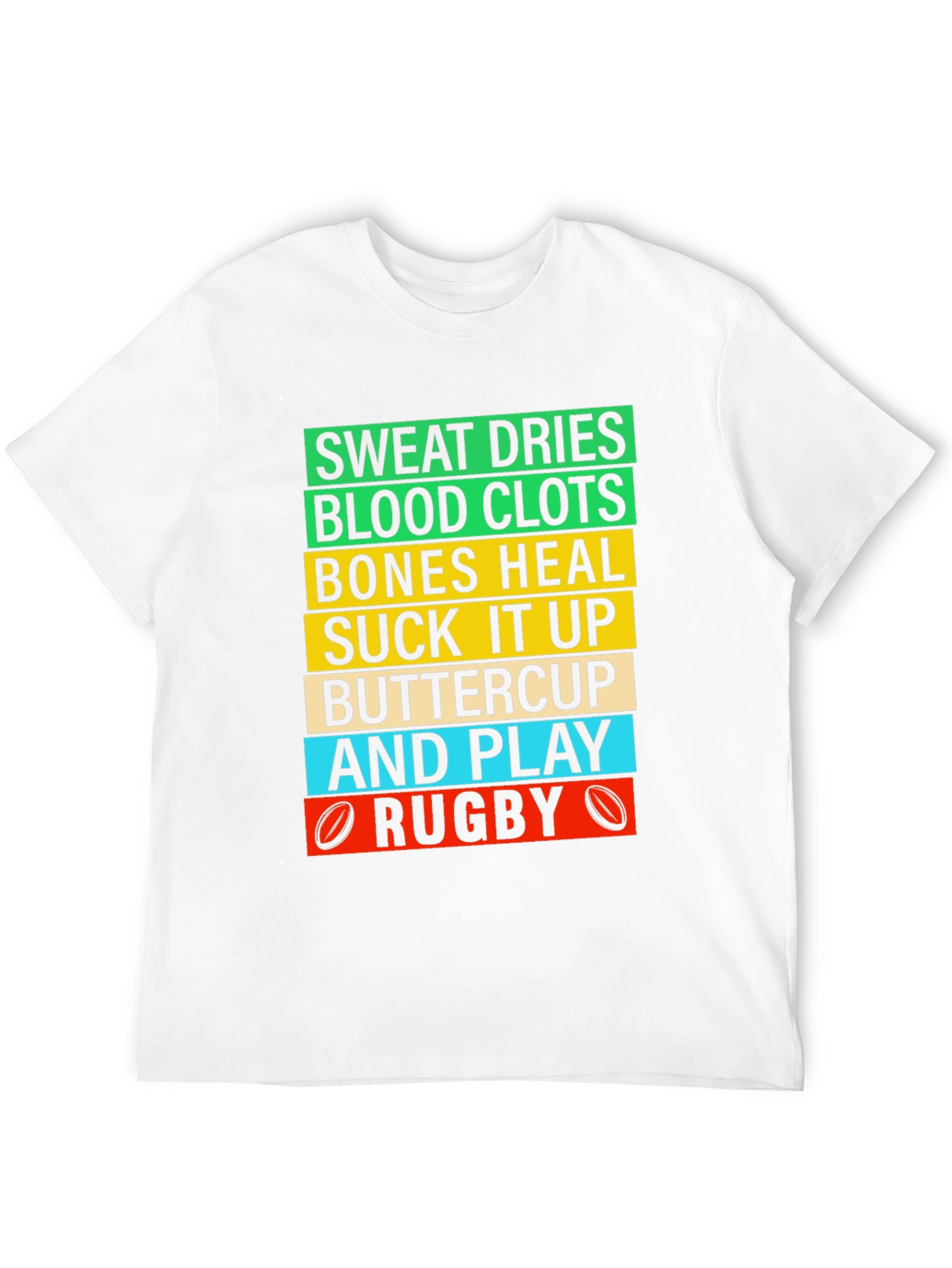 Rugby Sweat Dries Graphic T-Shirt