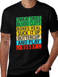 Rugby Sweat Dries Graphic T-Shirt