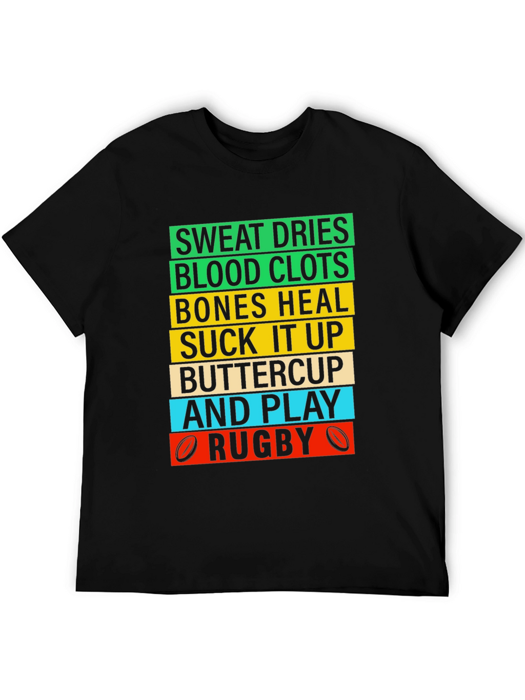 Rugby Sweat Dries Graphic T-Shirt