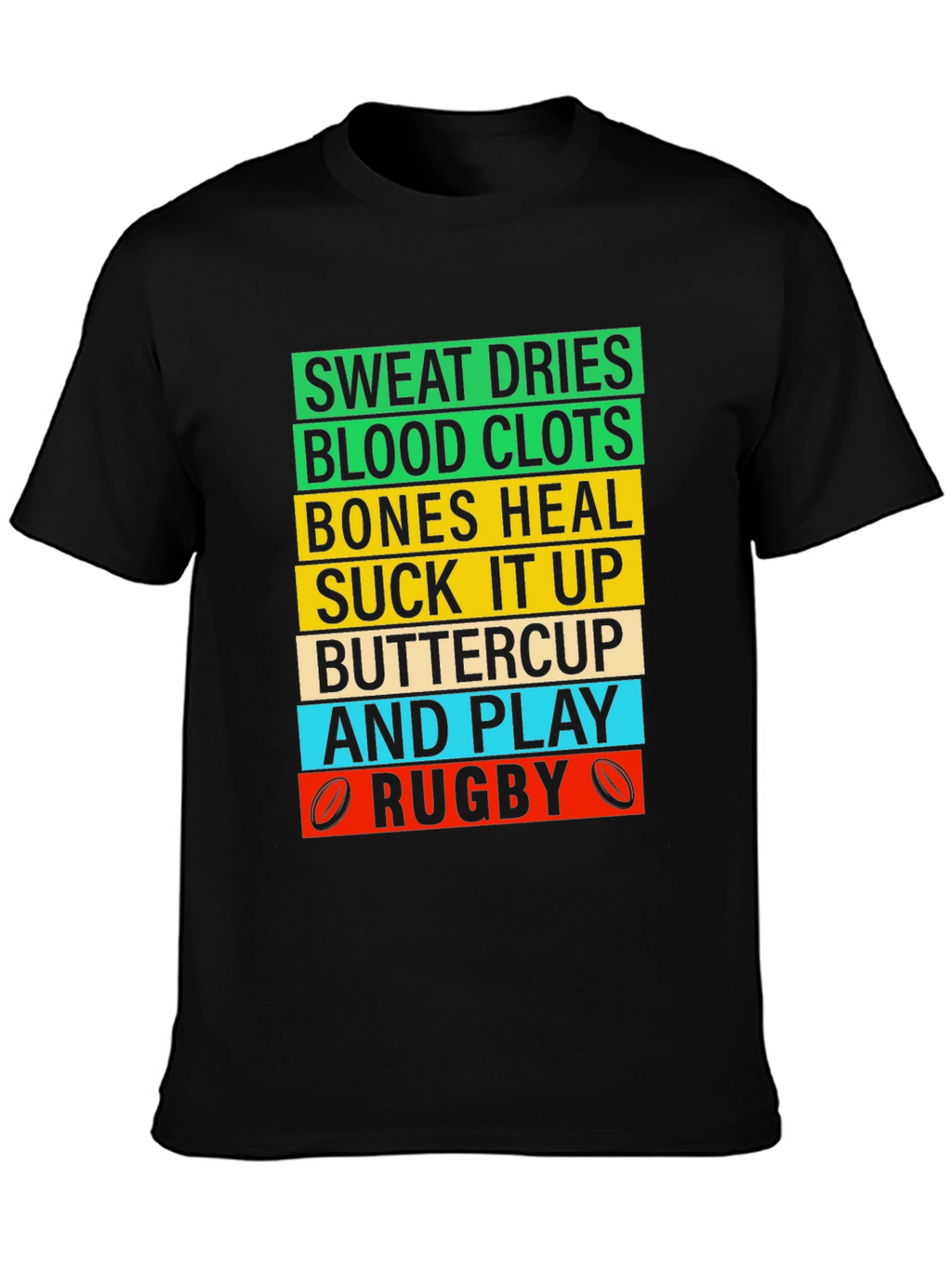 Rugby Sweat Dries Graphic T-Shirt
