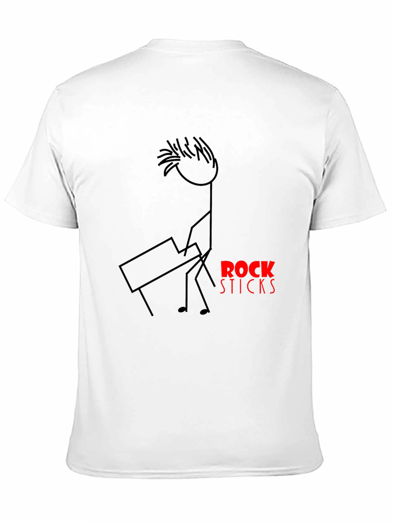 Rock Sticks T-Shirt - Unique Graphic Tee