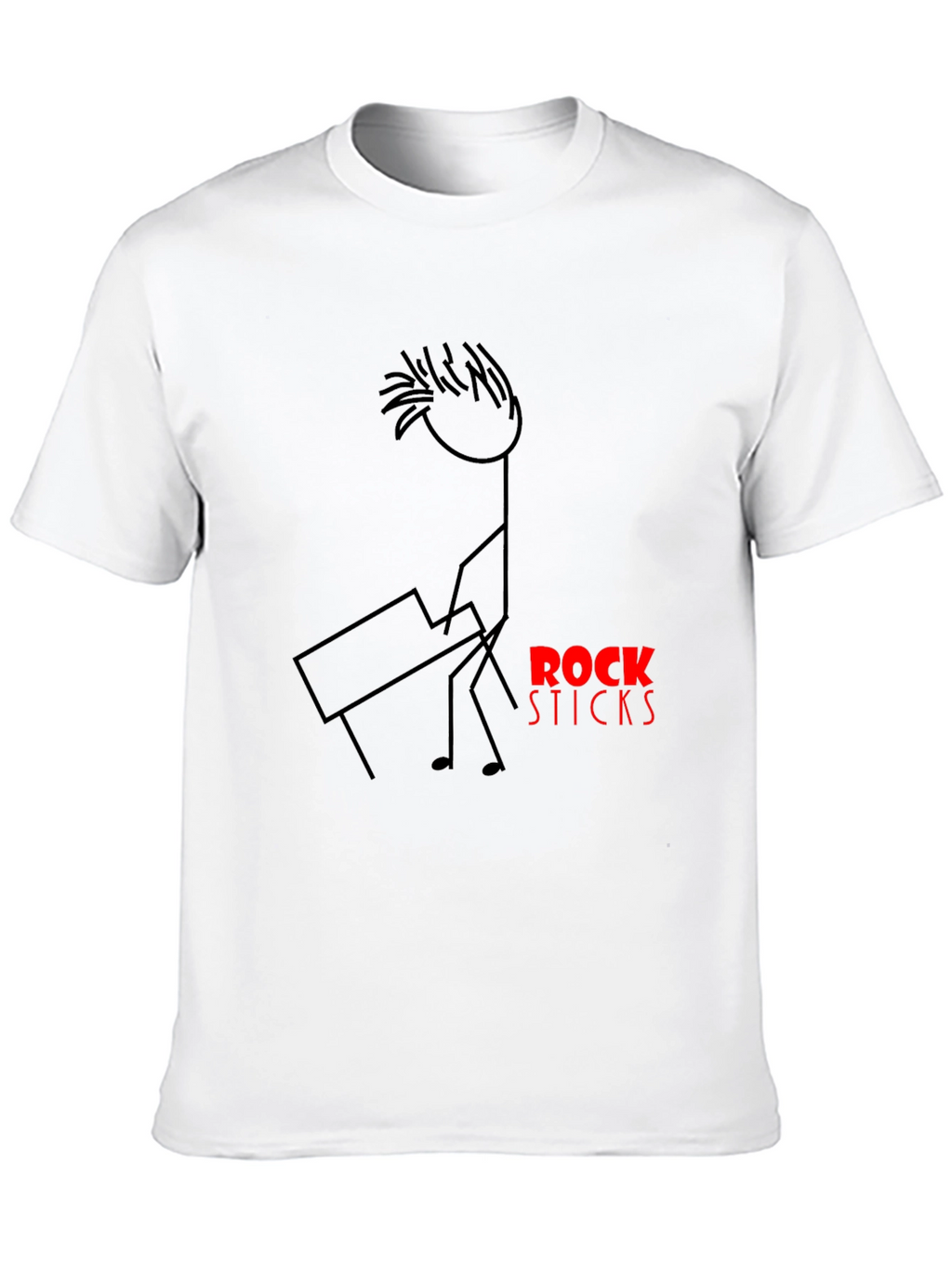 Rock Sticks T-Shirt - Unique Graphic Tee