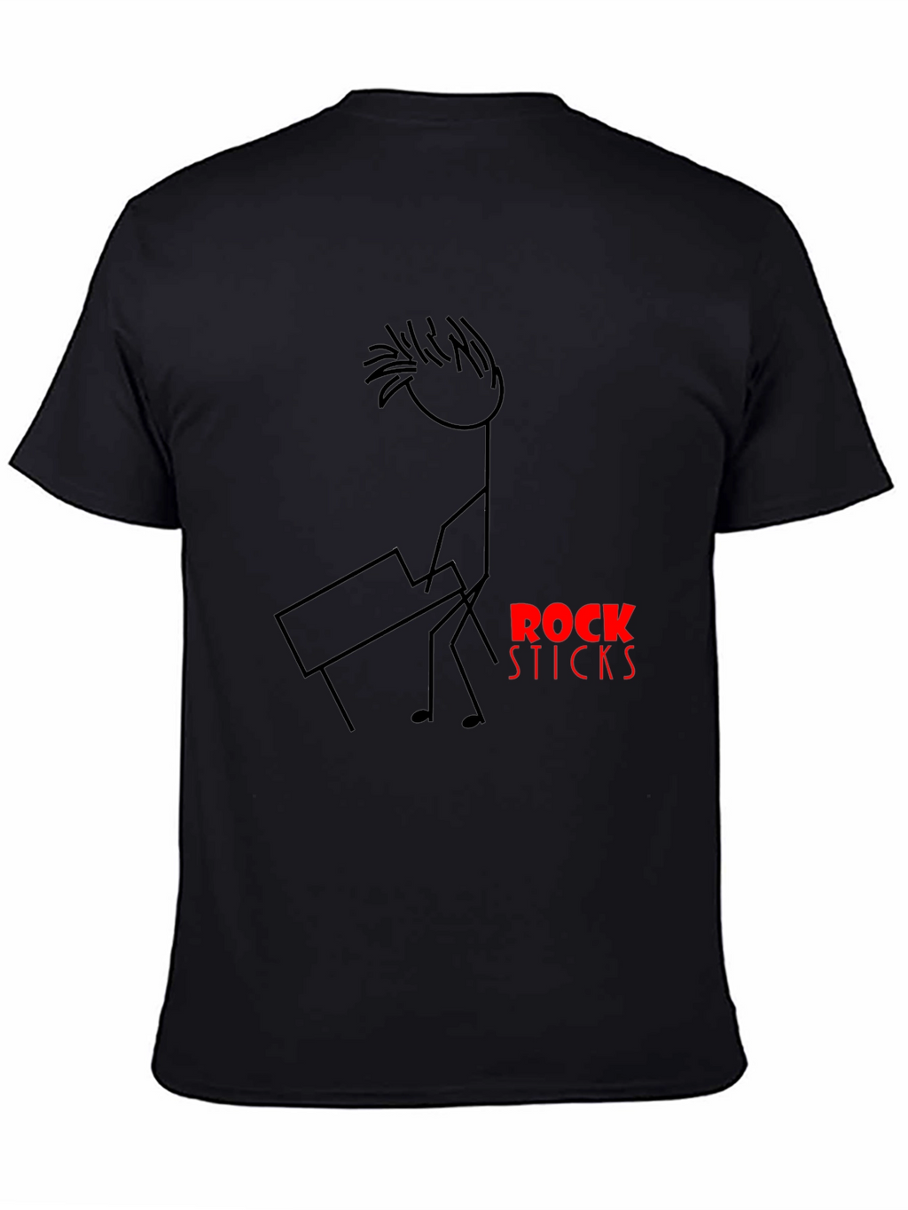 Rock Sticks T-Shirt - Unique Graphic Tee