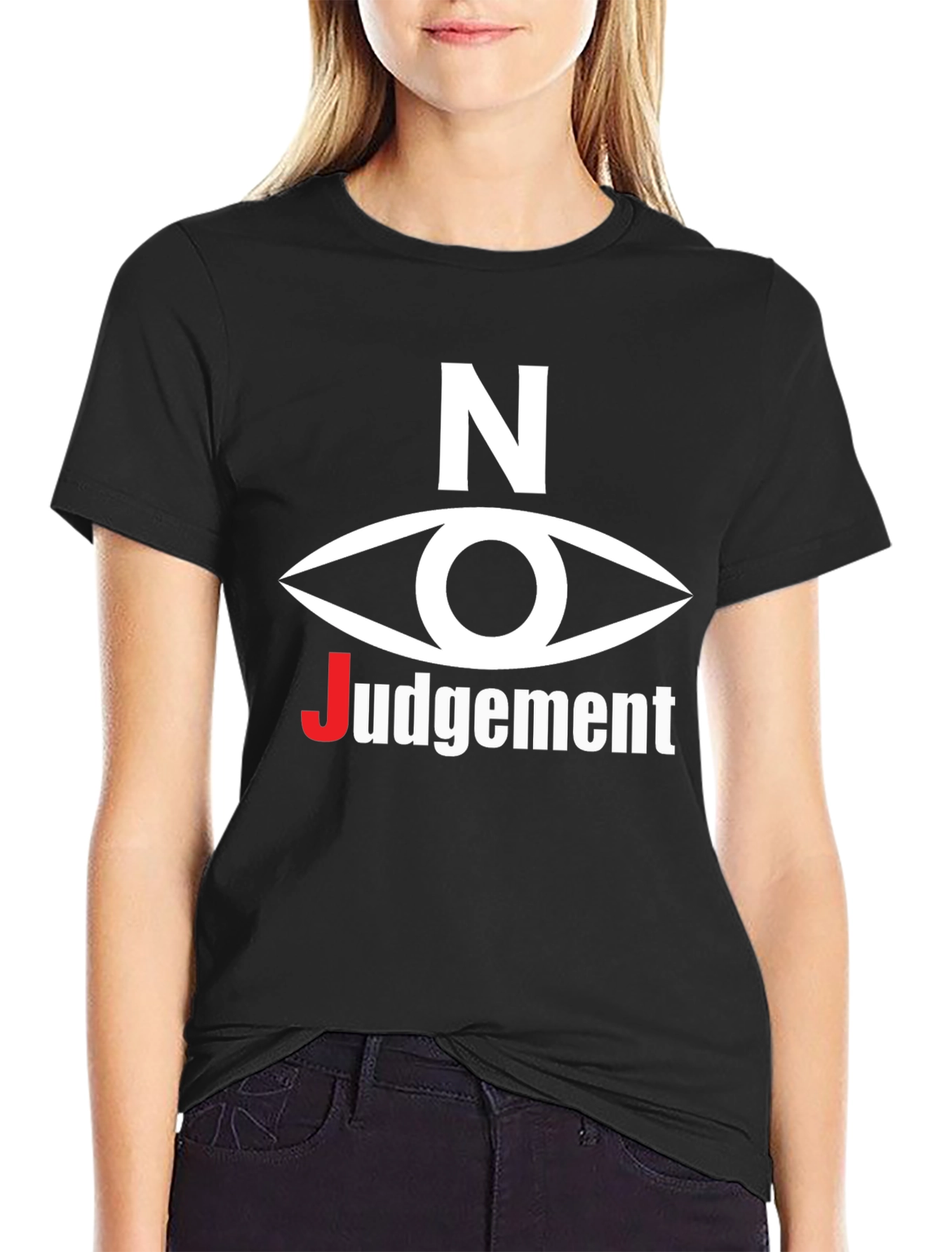 No Judgement Black T-Shirt