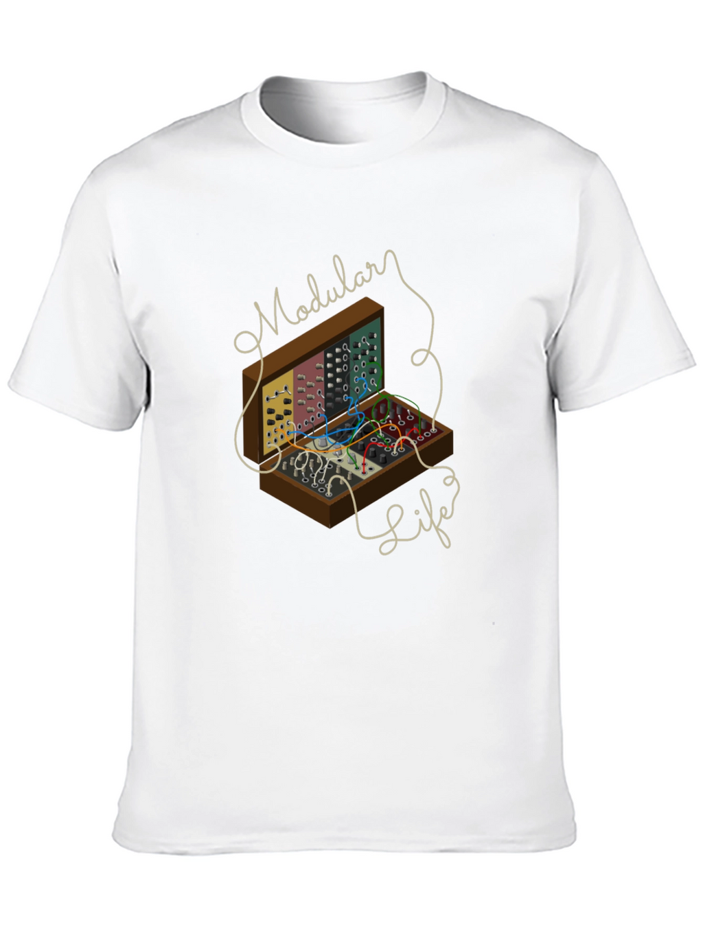 Modular Life T-Shirt - Synthesizer Music Apparel