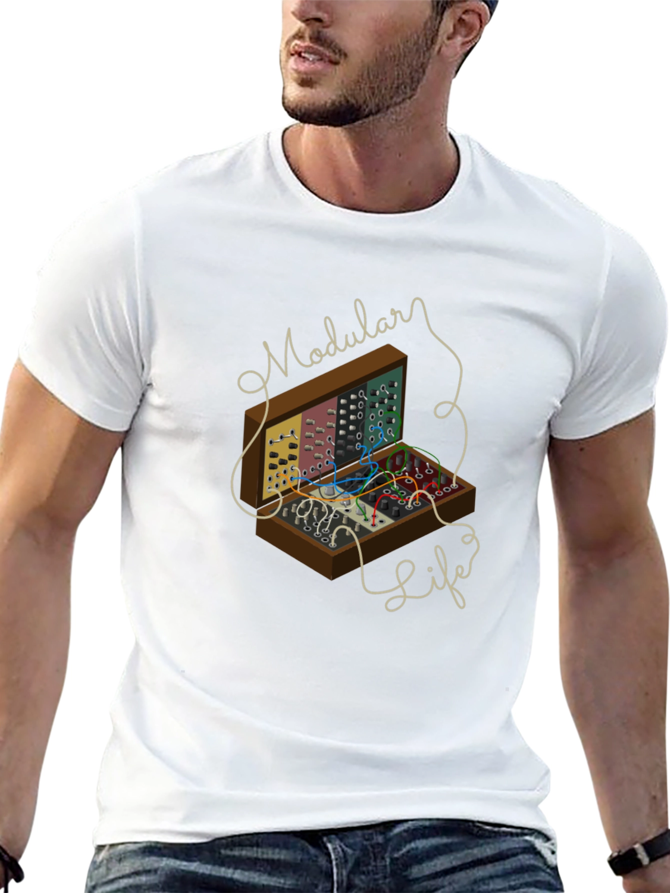 Modular Life T-Shirt - Synthesizer Music Apparel