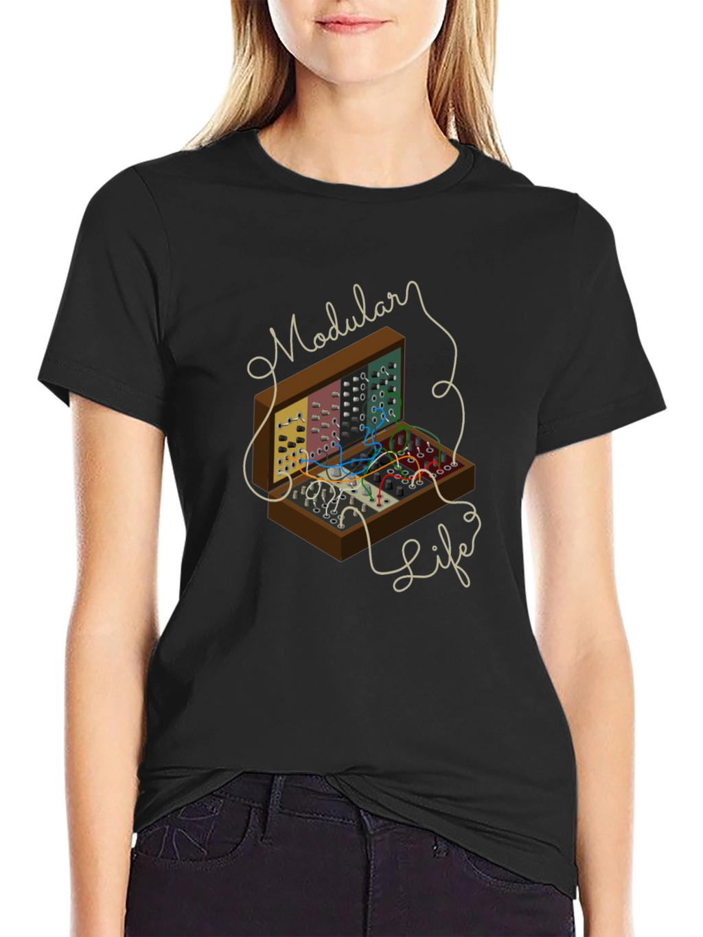 Modular Life T-Shirt - Synthesizer Music Apparel