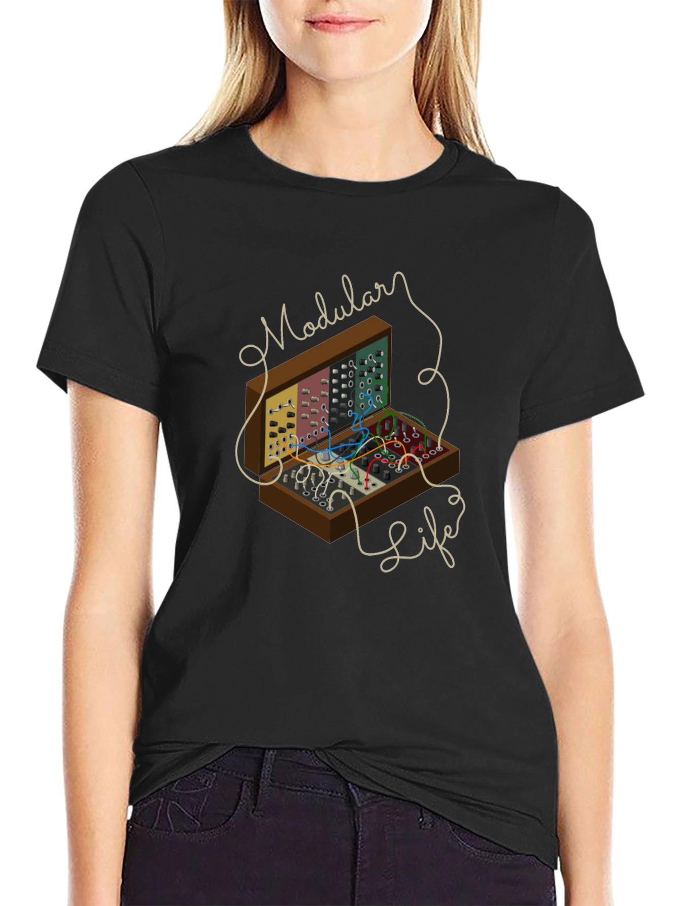 Modular Life T-Shirt - Synthesizer Music Apparel