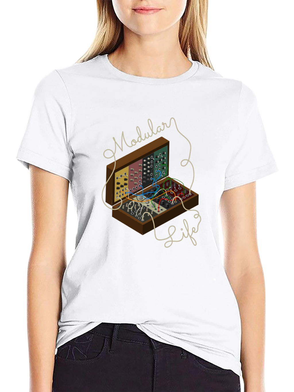 Modular Life T-Shirt - Synthesizer Music Apparel