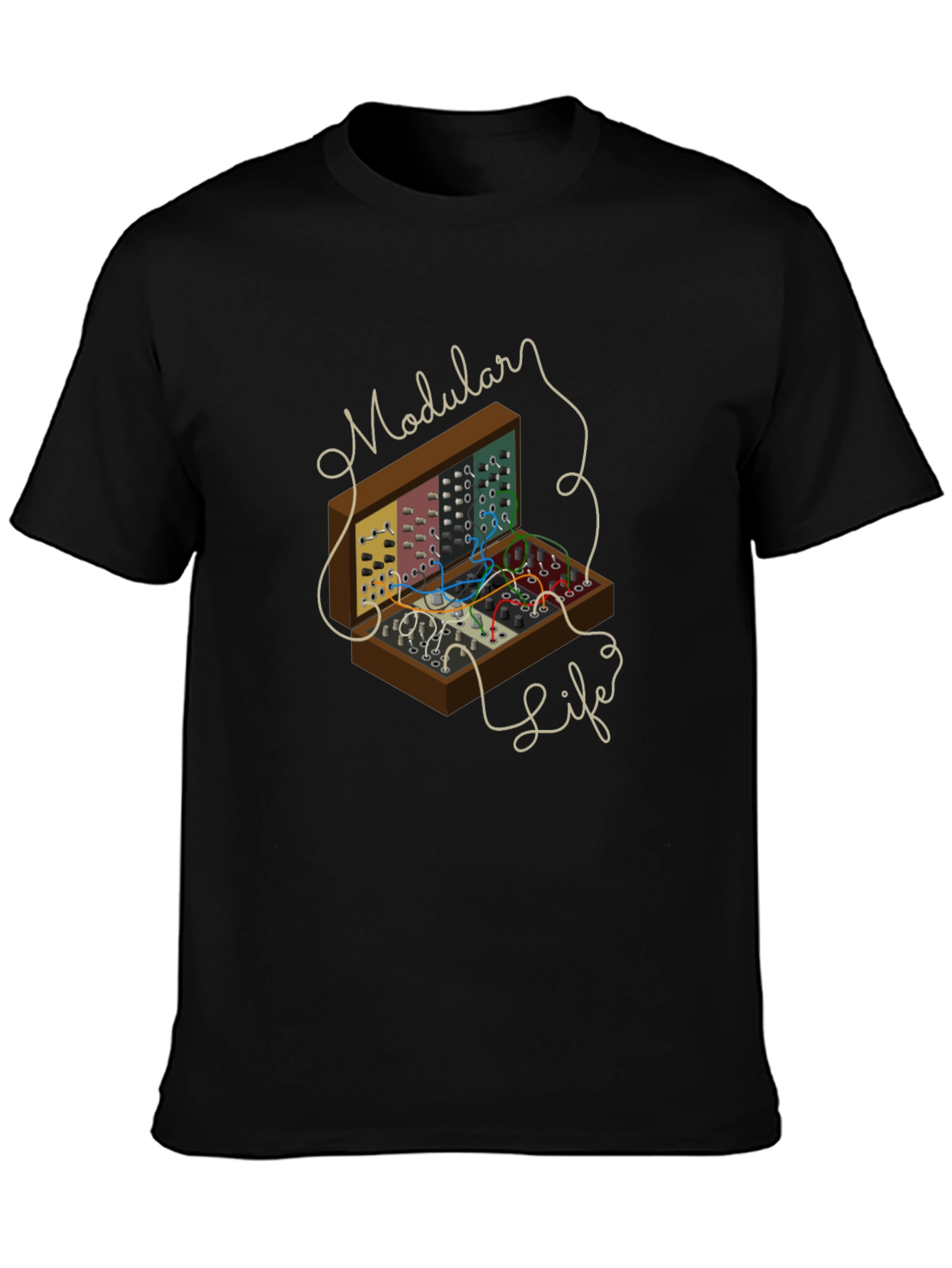 Modular Life T-Shirt - Synthesizer Music Apparel