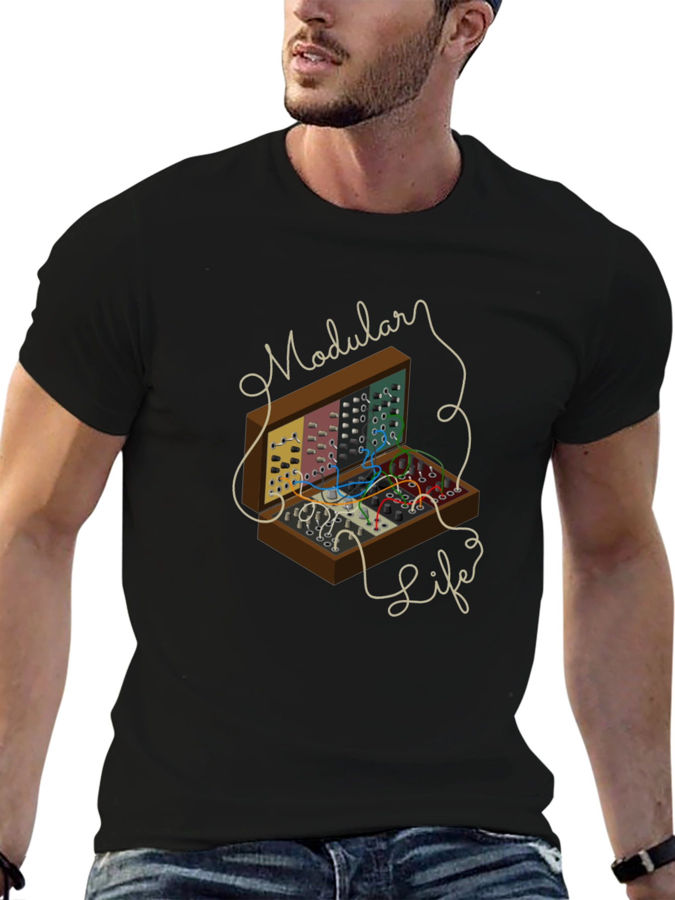 Modular Life T-Shirt - Synthesizer Music Apparel