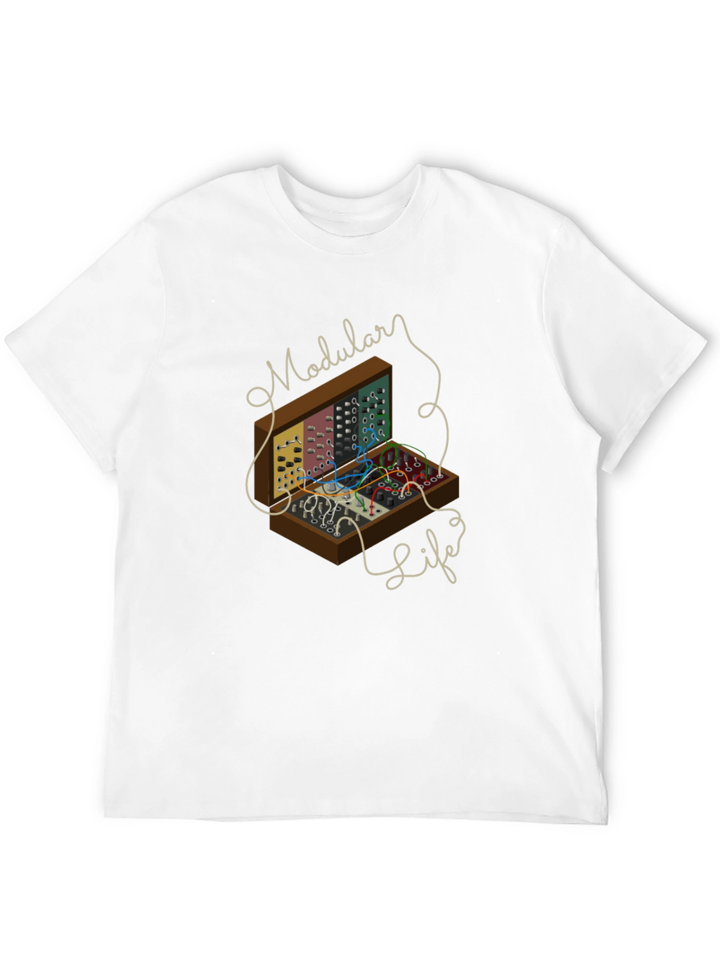 Modular Life T-Shirt - Synthesizer Music Apparel