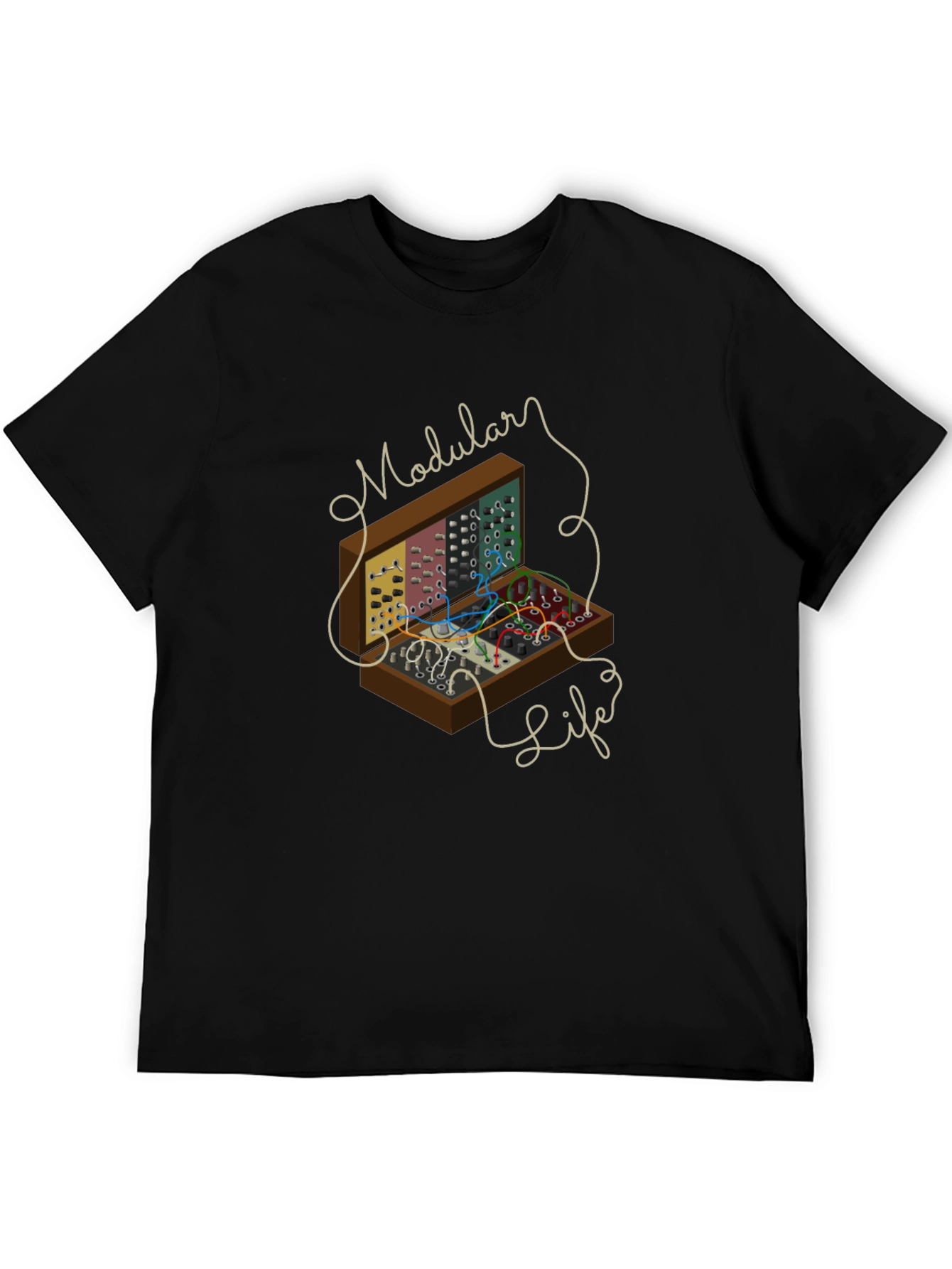 Modular Life T-Shirt - Synthesizer Music Apparel