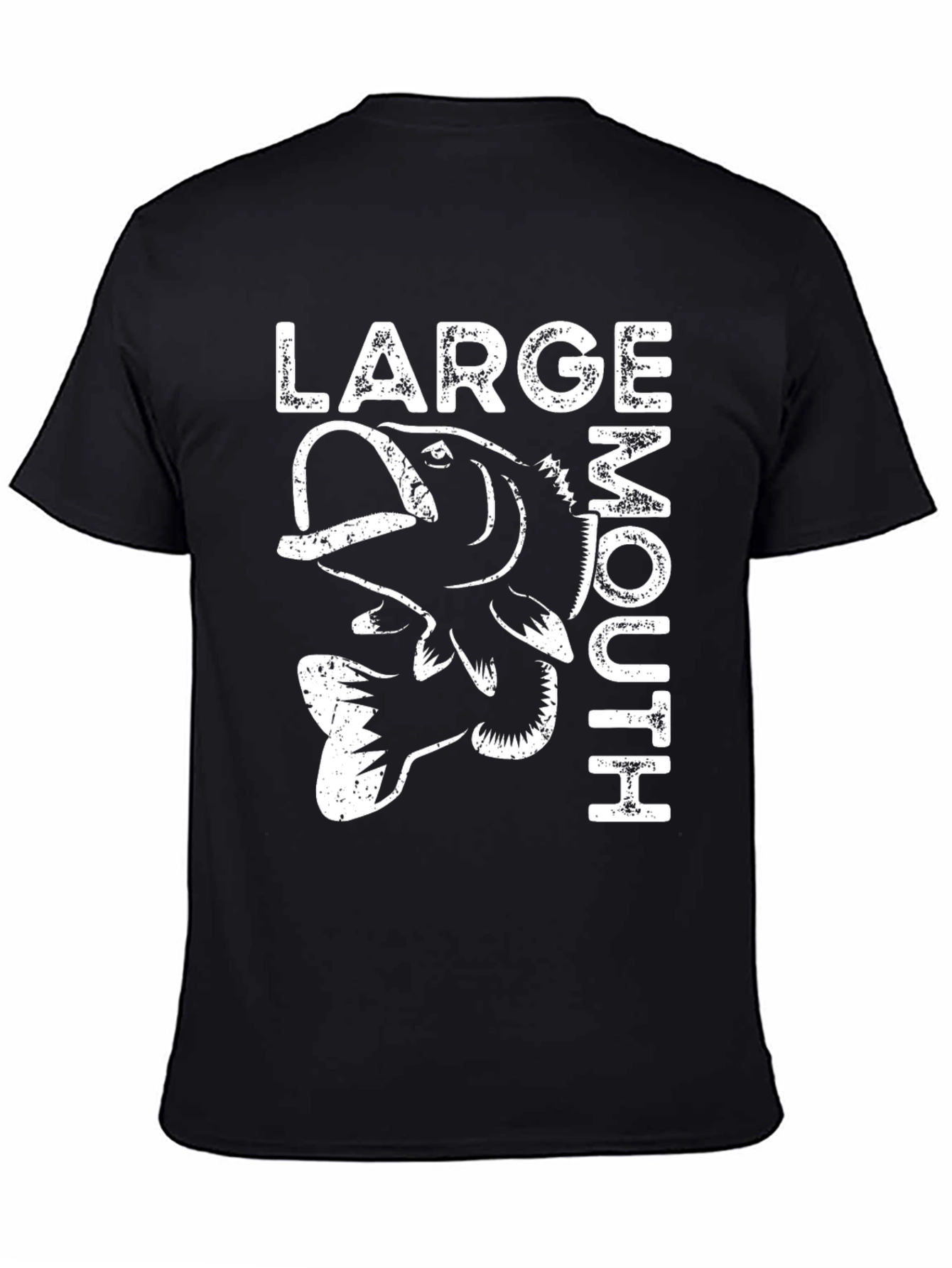 Large Mouth Bass Graphic Tee - Fishing T-Shirt