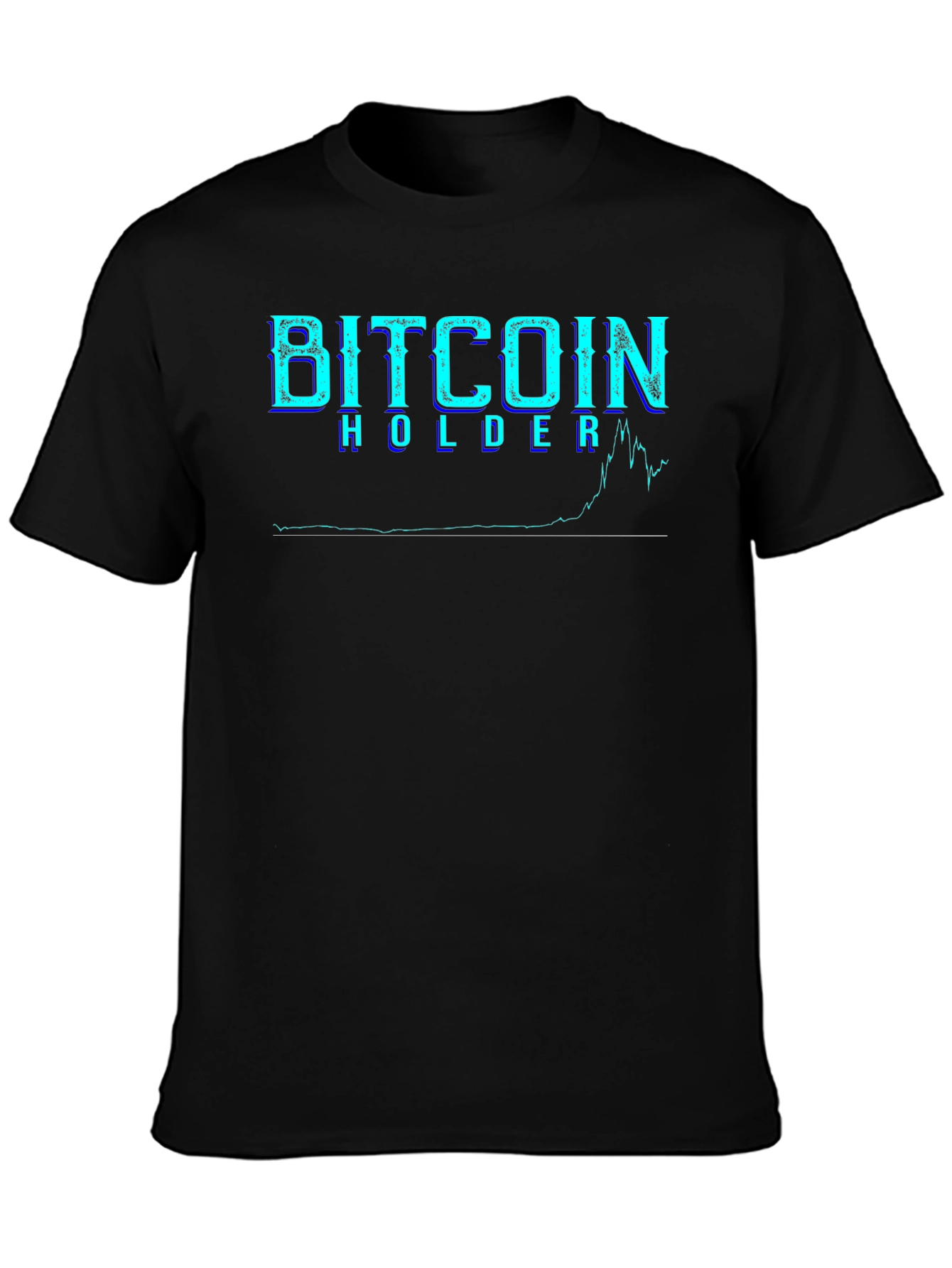 Bitcoin Holder Black T-Shirt Crypto Currency Tee