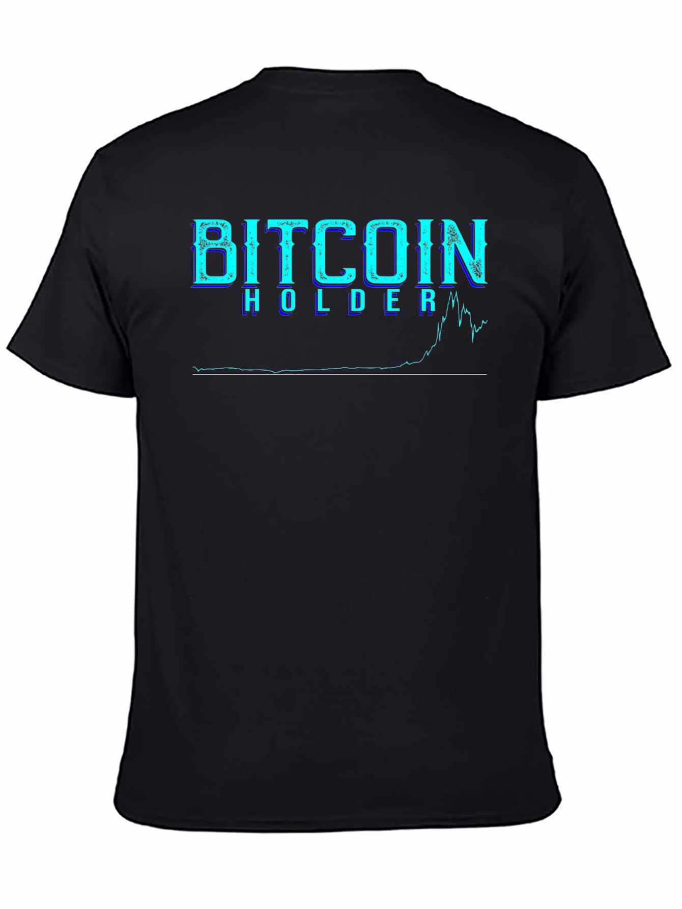 Bitcoin Holder Black T-Shirt Crypto Currency Tee