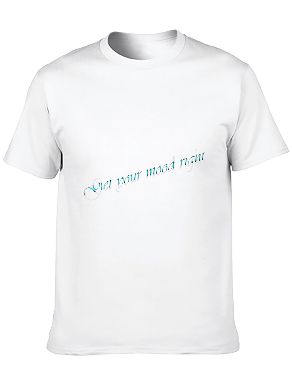 Get Your Mood Right Black T-Shirt