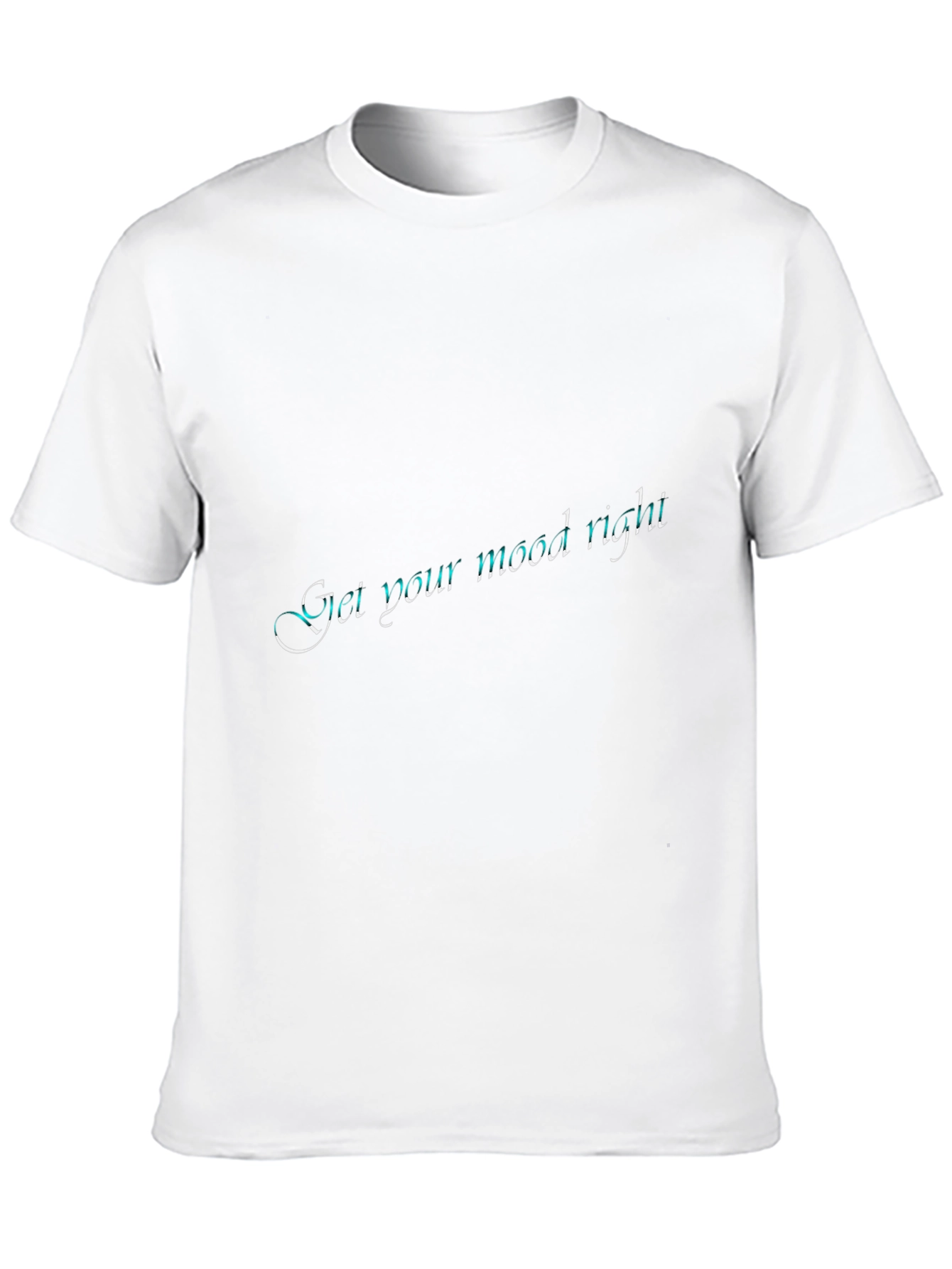 Get Your Mood Right Black T-Shirt