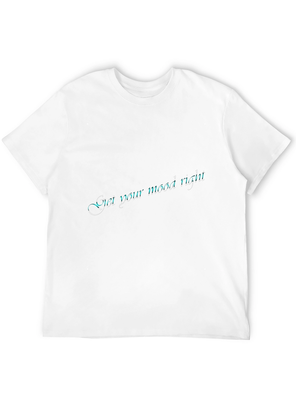 Get Your Mood Right Black T-Shirt