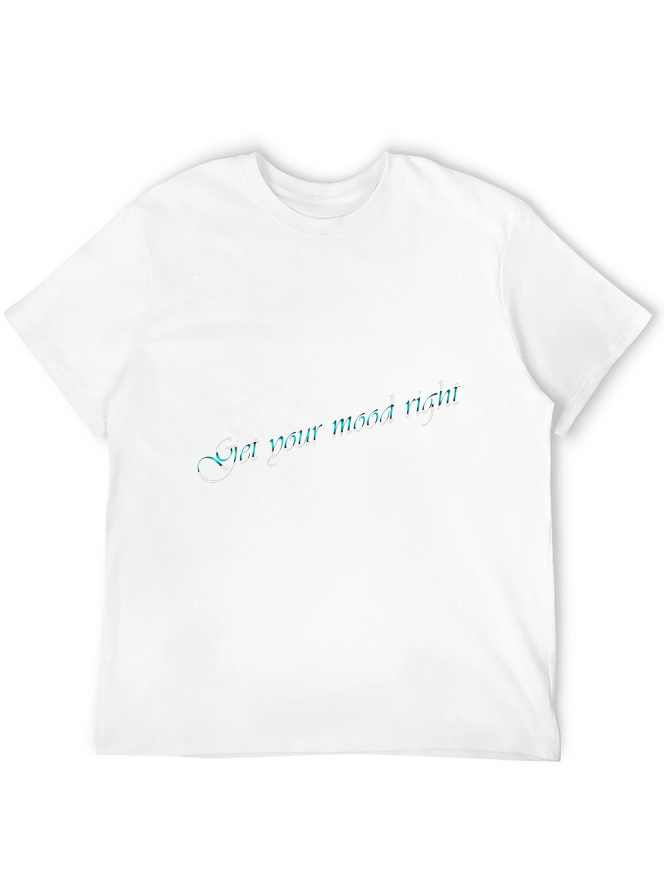 Get Your Mood Right Black T-Shirt