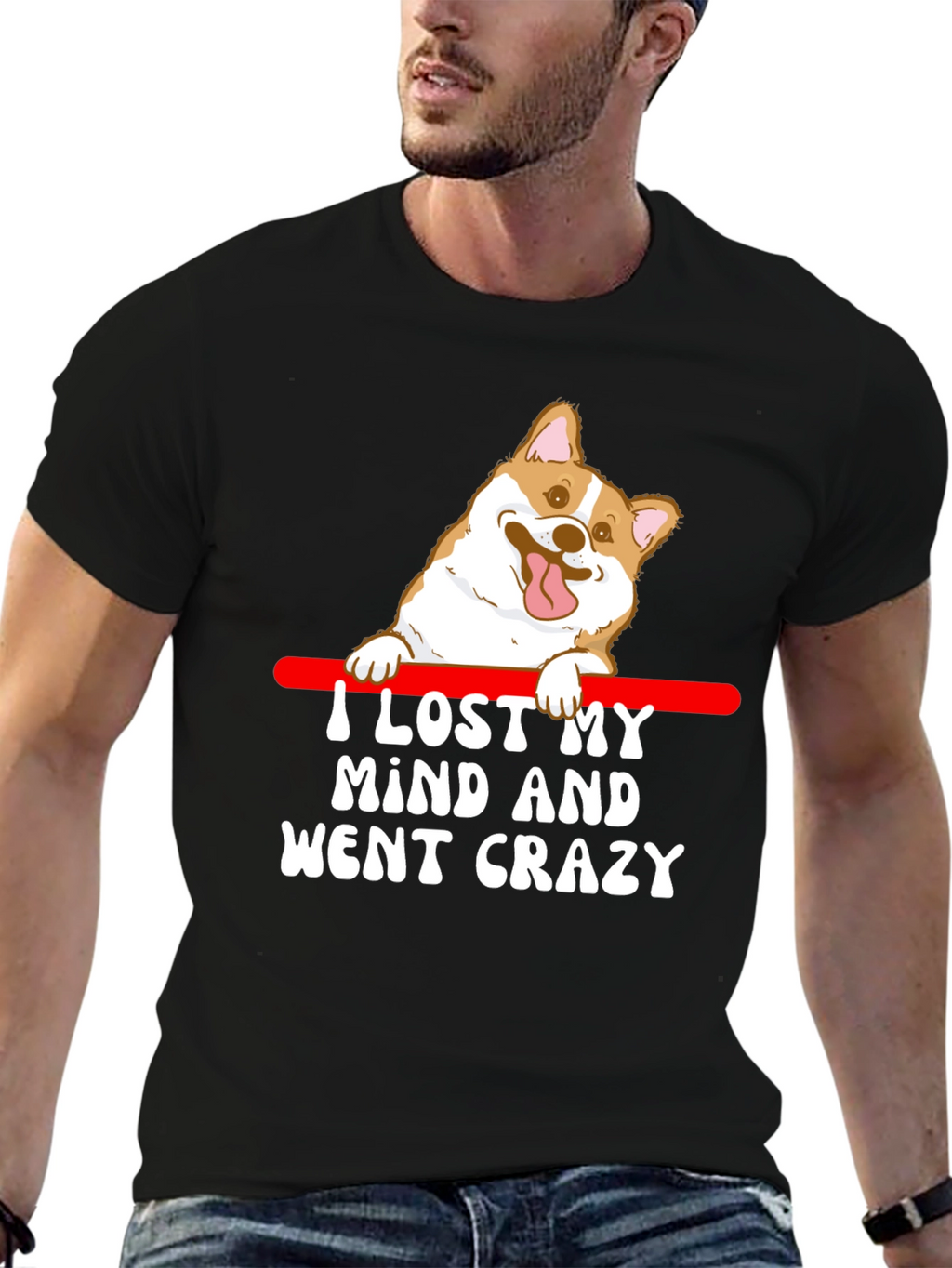 Crazy Corgi T-Shirt