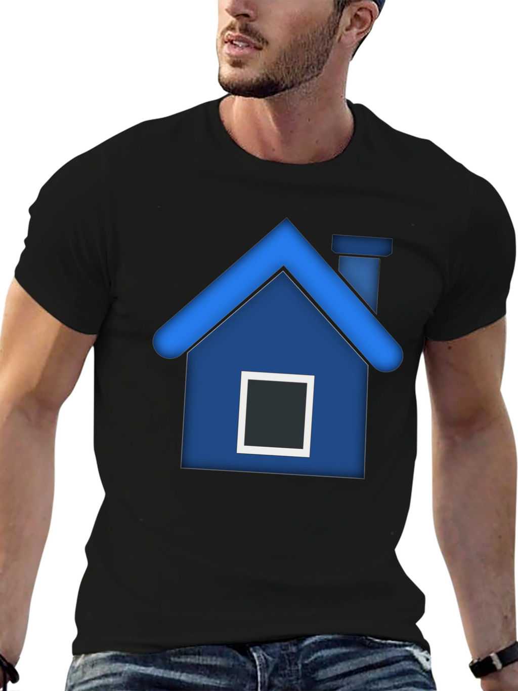 House Graphic Tee - Modern Home Style