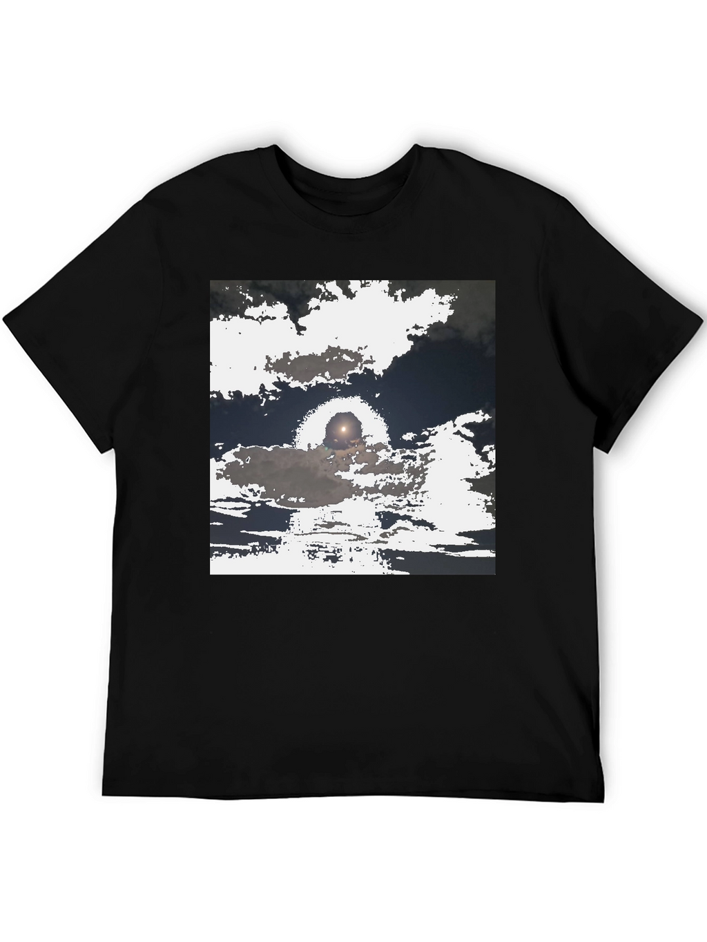 Unique Sky Cloud T-Shirt - Soft Cotton Blend Tee