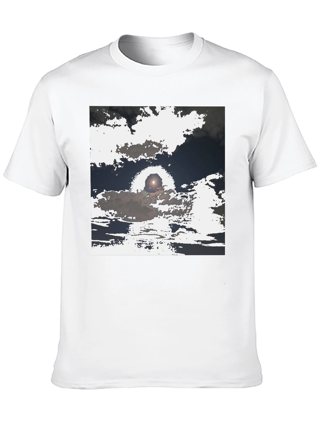 Unique Sky Cloud T-Shirt - Soft Cotton Blend Tee
