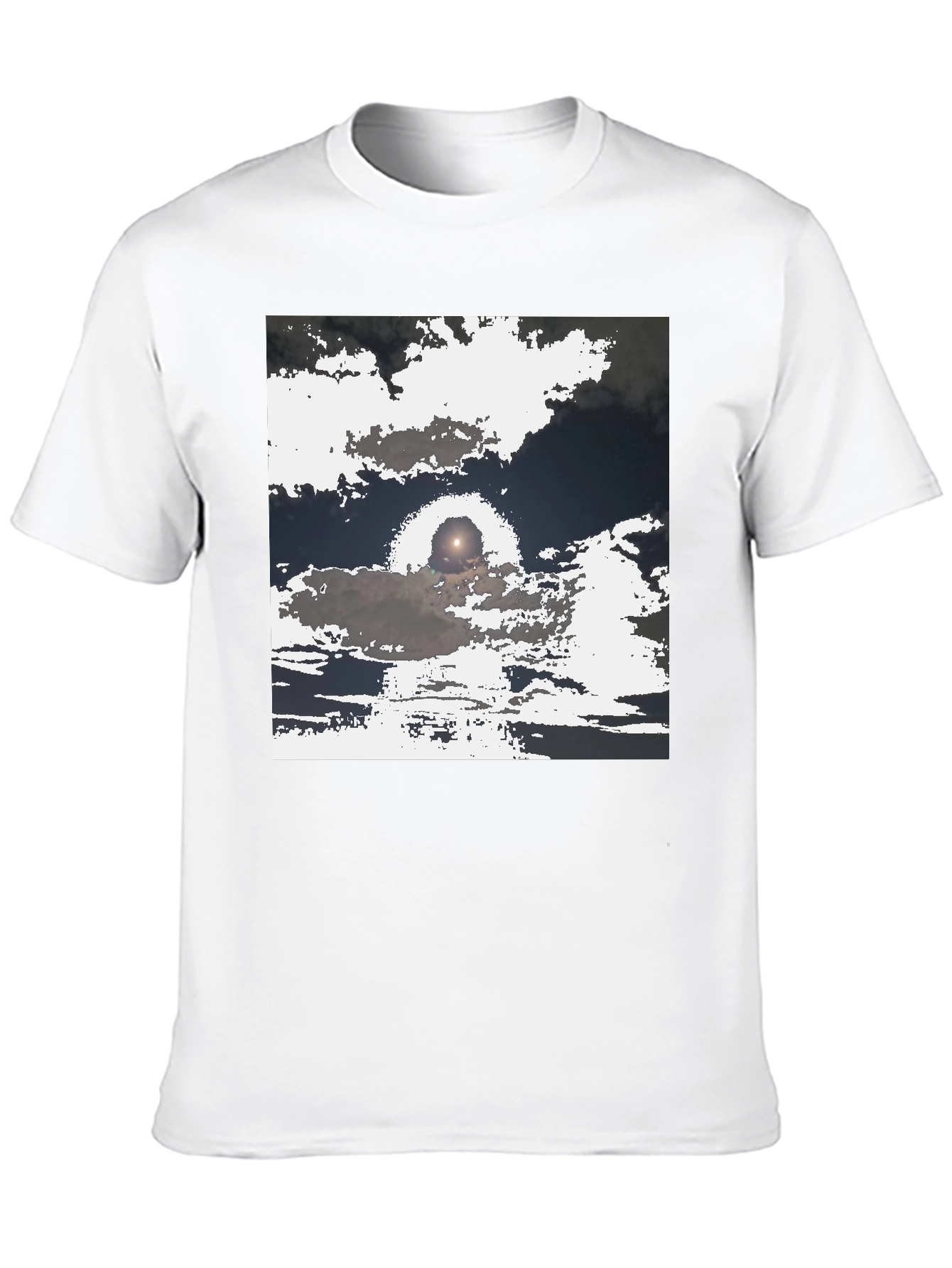 Unique Sky Cloud T-Shirt - Soft Cotton Blend Tee