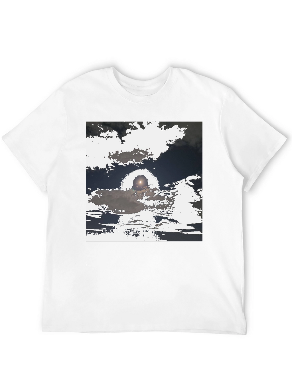 Unique Sky Cloud T-Shirt - Soft Cotton Blend Tee