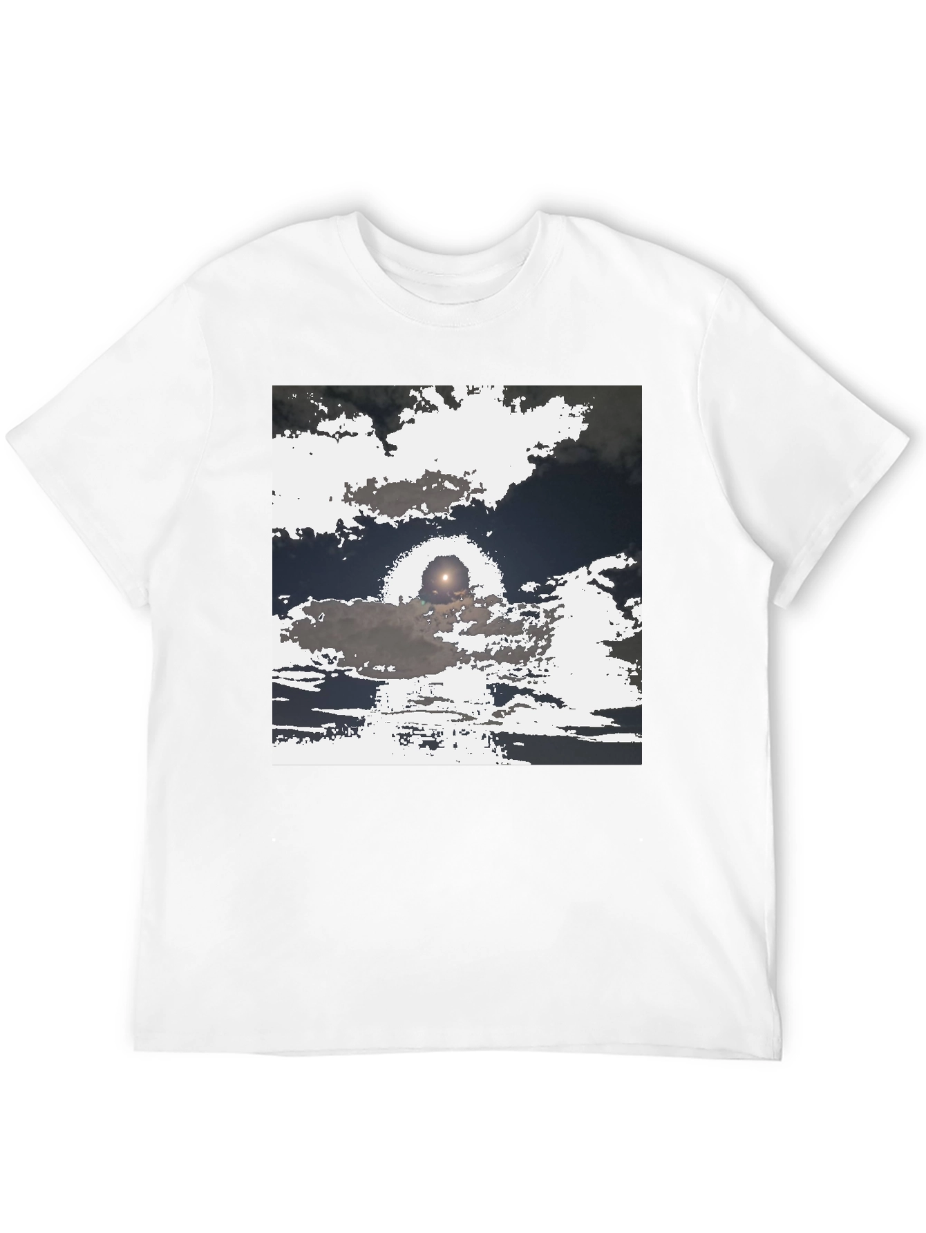 Unique Sky Cloud T-Shirt - Soft Cotton Blend Tee
