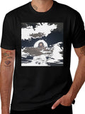 Unique Sky Cloud T-Shirt - Soft Cotton Blend Tee