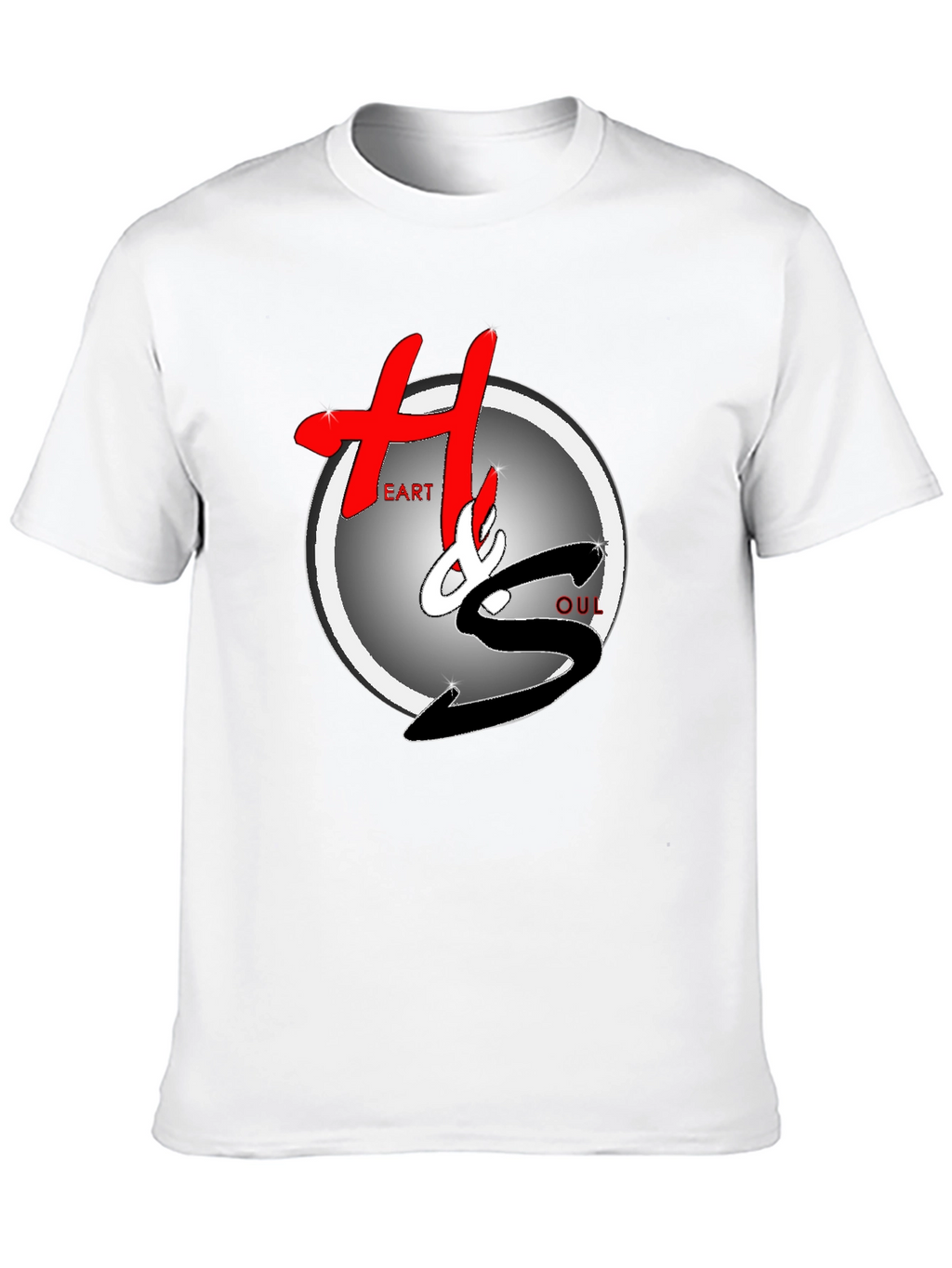 Heart & Soul Graphic Black T-Shirt