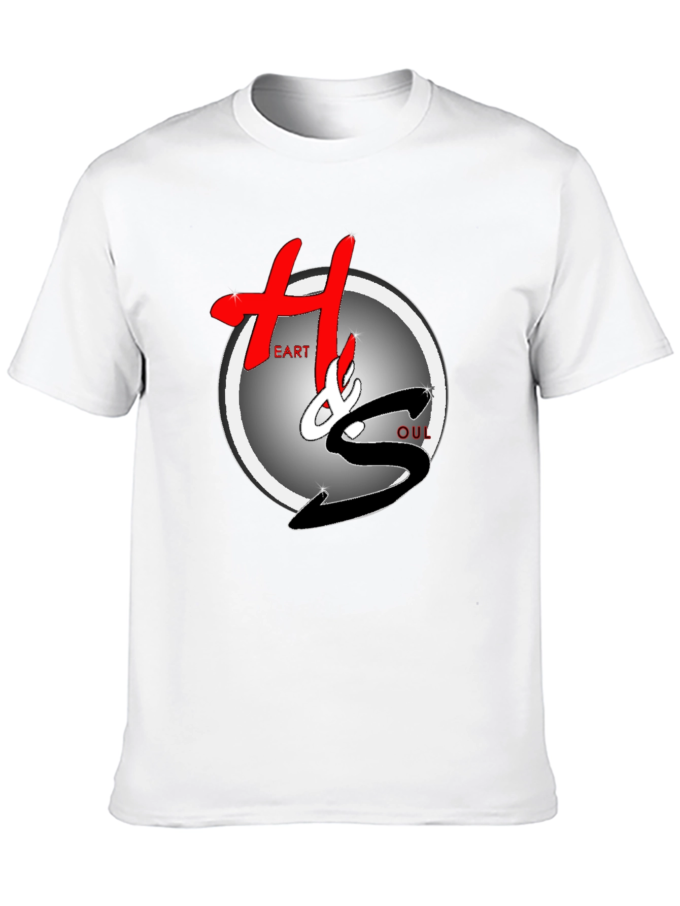 Heart & Soul Graphic Black T-Shirt