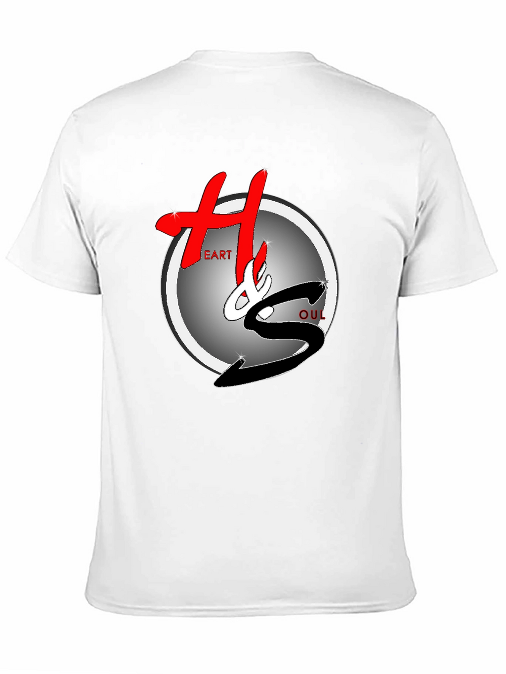 Heart & Soul Graphic Black T-Shirt