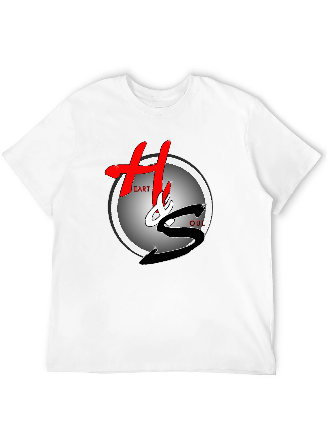 Heart & Soul Graphic Black T-Shirt
