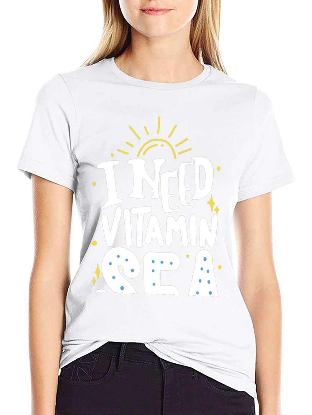I Need Vitamin Sea Graphic T-Shirt