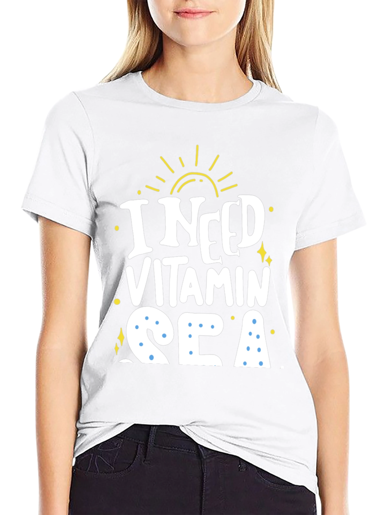 I Need Vitamin Sea Graphic T-Shirt