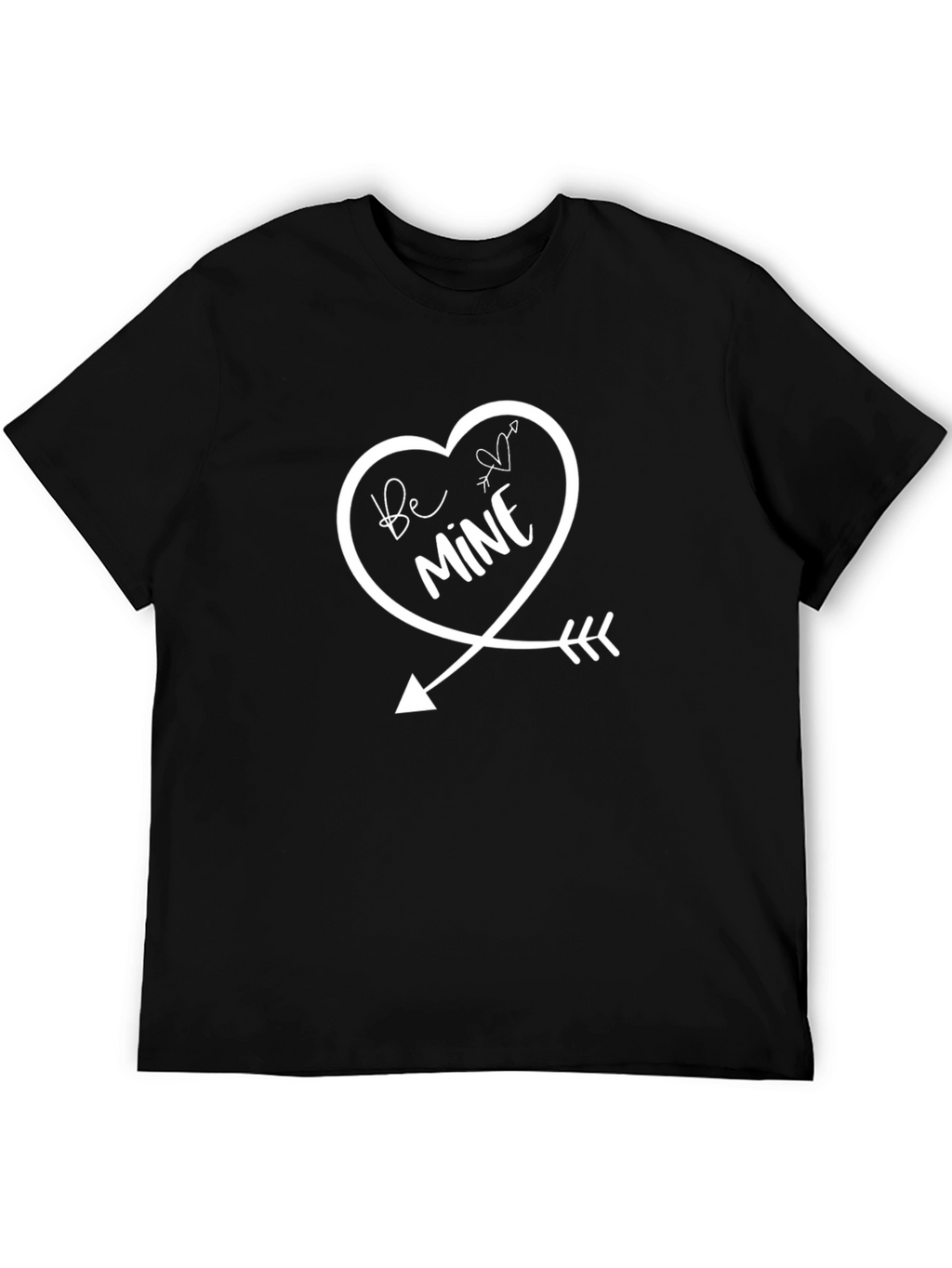 Be Mine Heart Arrow Graphic Tee - Valentines Day