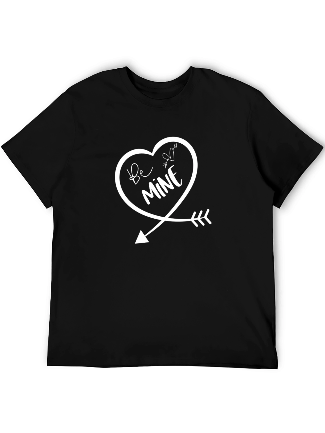 Be Mine Heart Arrow Graphic Tee - Valentines Day