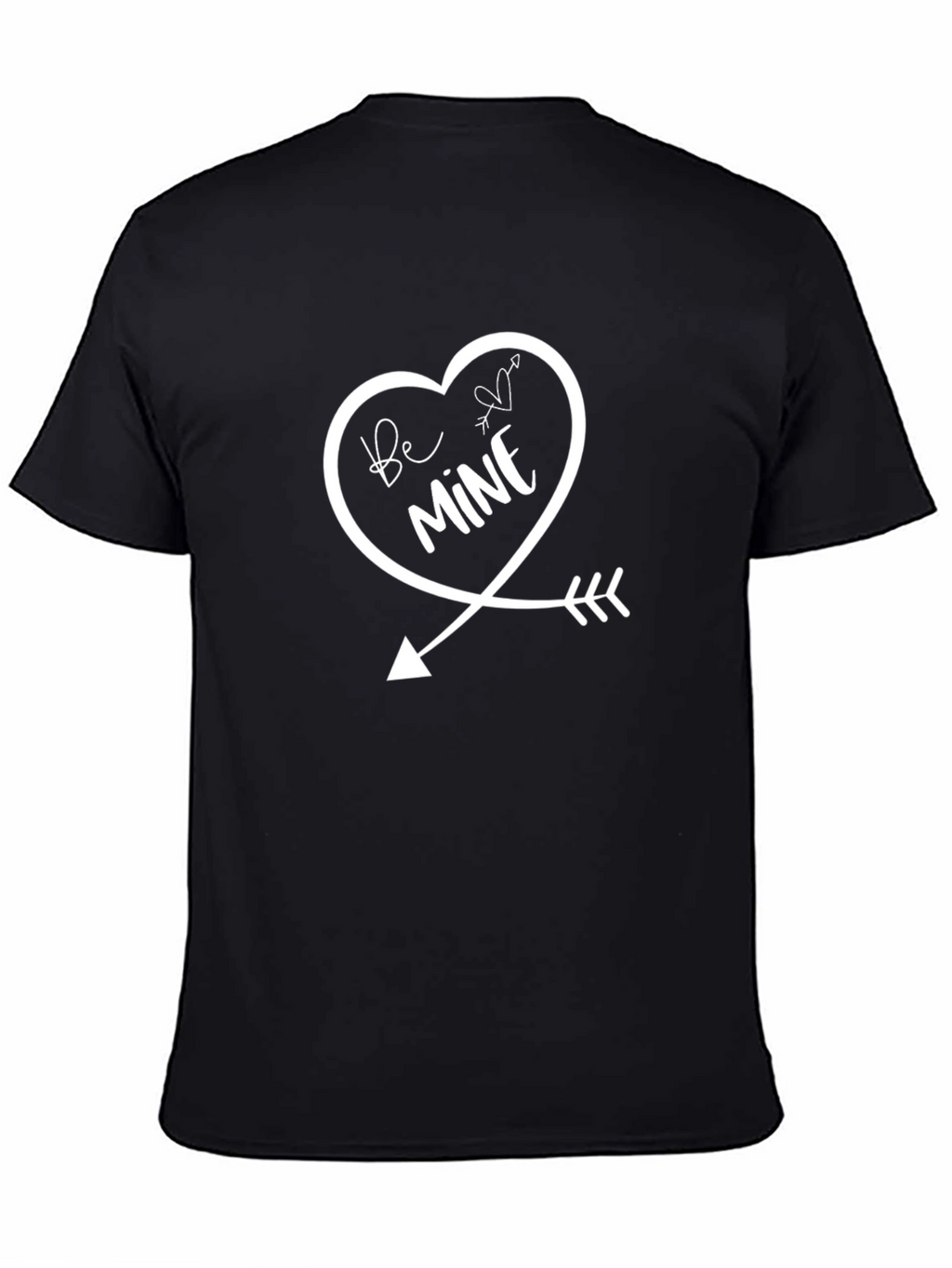 Be Mine Heart Arrow Graphic Tee - Valentines Day