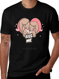 Kiss Me Squirrel T-Shirt - Vaccinated Love