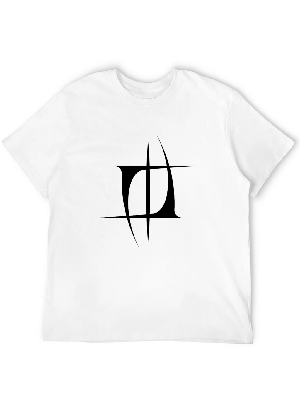 Modern Black Graphic Tee - Stylish & Unique Design