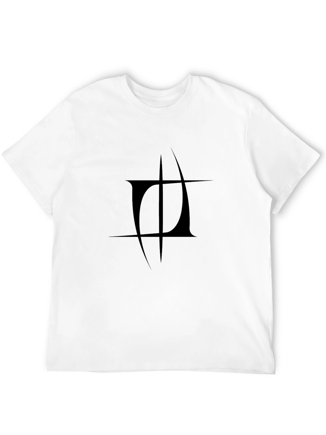 Modern Black Graphic Tee - Stylish & Unique Design