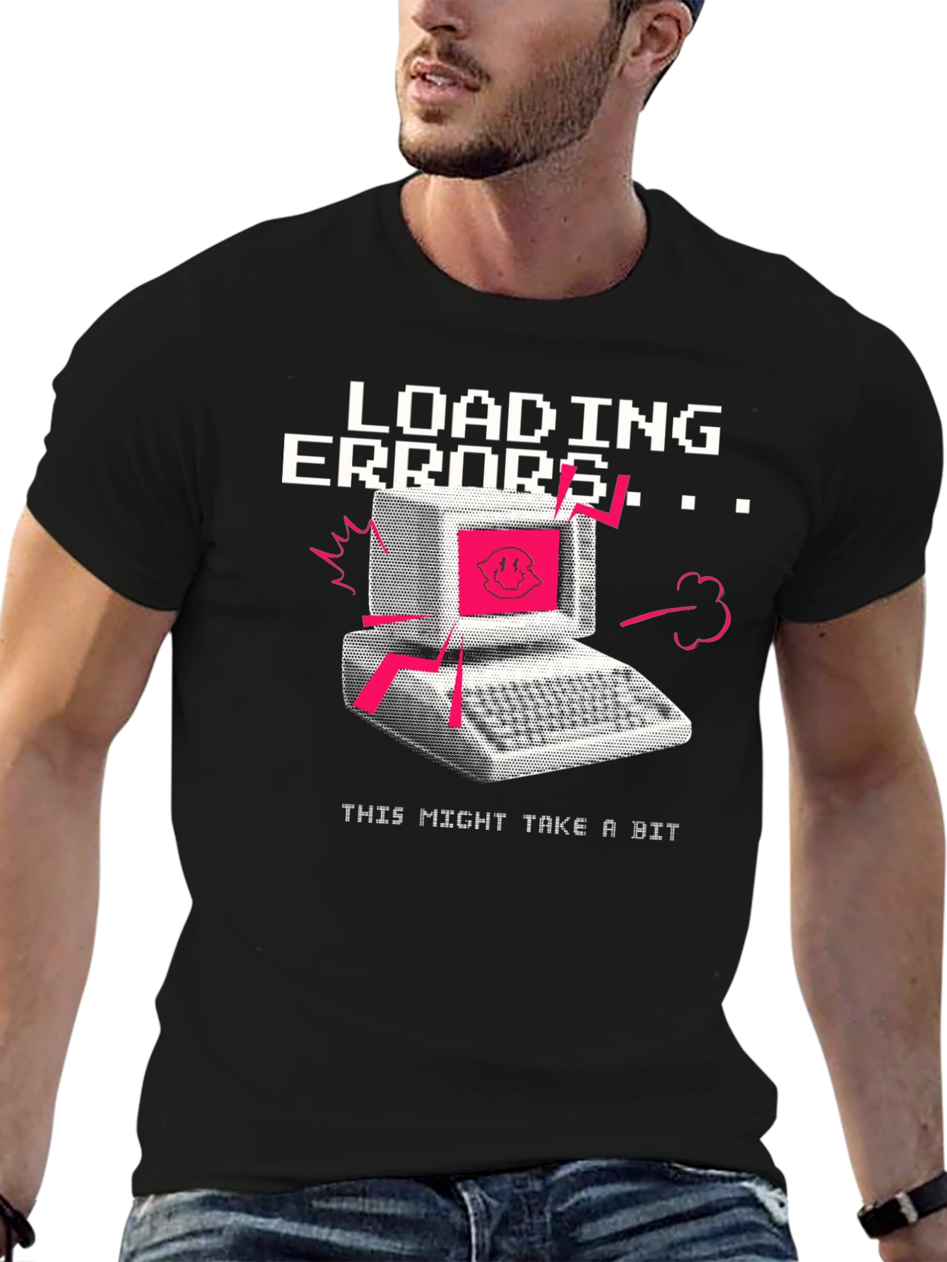 Retro Computer Error T-Shirt