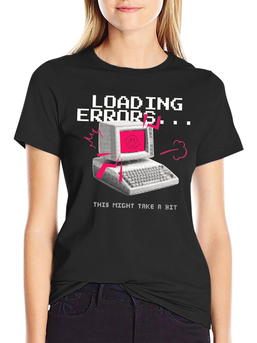 Retro Computer Error T-Shirt